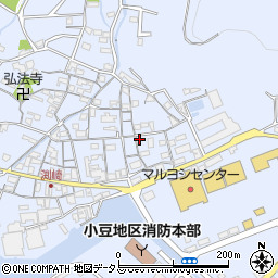 香川県小豆郡土庄町淵崎甲1280周辺の地図