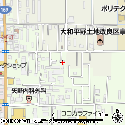 奈良県橿原市栄和町周辺の地図