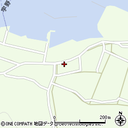 香川県小豆郡土庄町豊島唐櫃2621周辺の地図