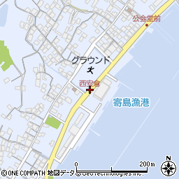 西安倉周辺の地図