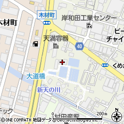 岸和田市民フェスティバル実行委員会周辺の地図
