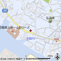 香川県小豆郡土庄町淵崎甲554周辺の地図