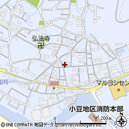 香川県小豆郡土庄町淵崎甲885周辺の地図