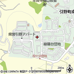 県営引野住宅１９号館周辺の地図