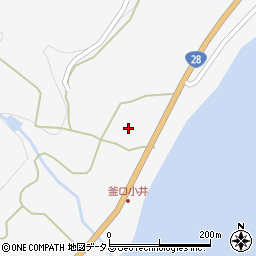 兵庫県淡路市釜口256周辺の地図