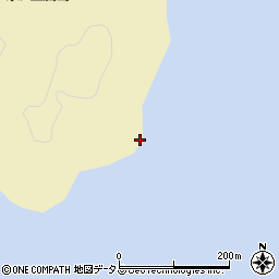 京ノ上ロウ島灯台周辺の地図