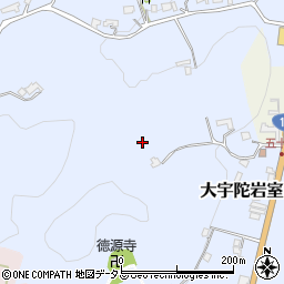 奈良県宇陀市大宇陀岩室周辺の地図