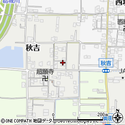 奈良県大和高田市秋吉83周辺の地図