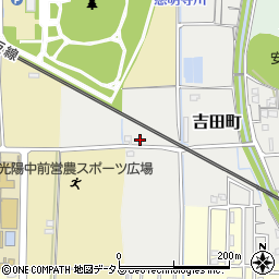 奈良県橿原市吉田町67周辺の地図