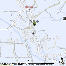 大阪府南河内郡河南町加納693周辺の地図