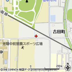 奈良県橿原市吉田町69周辺の地図