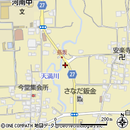 大阪府南河内郡河南町白木56周辺の地図