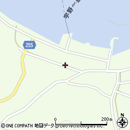 香川県小豆郡土庄町豊島唐櫃2555周辺の地図