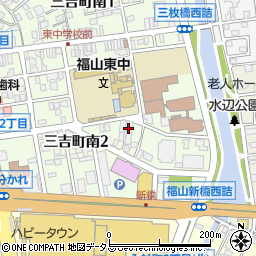 リサイクルマート　福山店周辺の地図