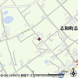 広島県東広島市志和町志和西702周辺の地図