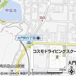 ファミリーマート福山大門町店周辺の地図