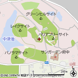 大阪市立信太山青少年野外活動センターキャンプ場周辺の地図