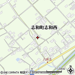 広島県東広島市志和町志和西2334周辺の地図