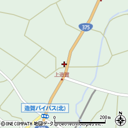 広島県東広島市高屋町造賀2542周辺の地図