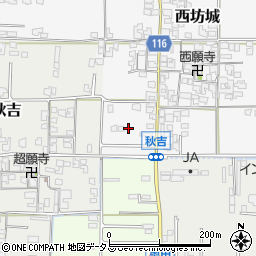 奈良県大和高田市西坊城447-11周辺の地図