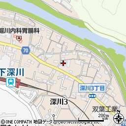 香川商会周辺の地図