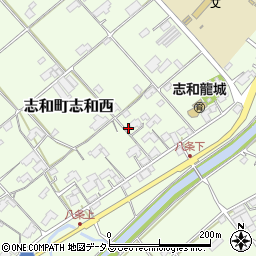 広島県東広島市志和町志和西1543周辺の地図