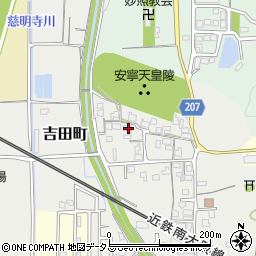 奈良県橿原市吉田町233周辺の地図