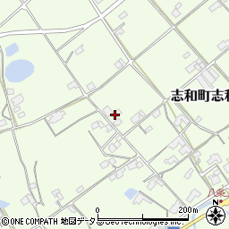 広島県東広島市志和町志和西1765周辺の地図