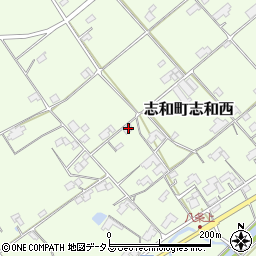 広島県東広島市志和町志和西760周辺の地図
