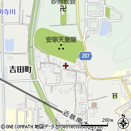 奈良県橿原市吉田町248周辺の地図