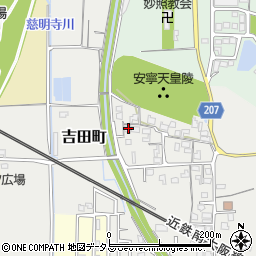 奈良県橿原市吉田町232周辺の地図