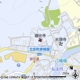 直光寺周辺の地図