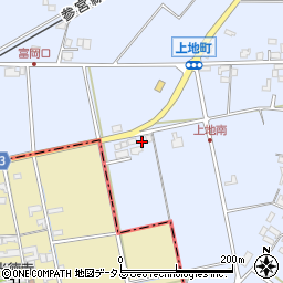 三重県伊勢市上地町4817-5周辺の地図