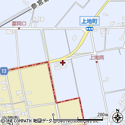 三重県伊勢市上地町4817-3周辺の地図