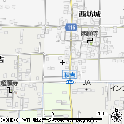 奈良県大和高田市西坊城447-7周辺の地図