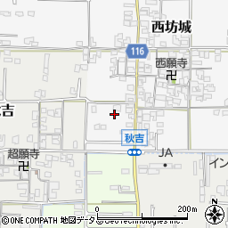 奈良県大和高田市西坊城447-6周辺の地図