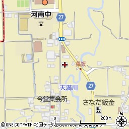 大阪府南河内郡河南町白木1257周辺の地図