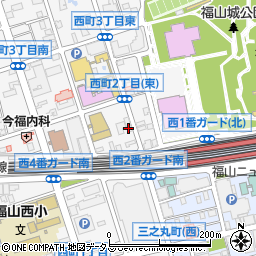 アズコーポレーション株式会社　福山支店周辺の地図