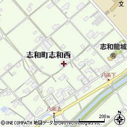 広島県東広島市志和町志和西2406周辺の地図