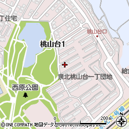 泉北桃山台第２団地３１棟周辺の地図