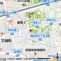 淨願寺周辺の地図