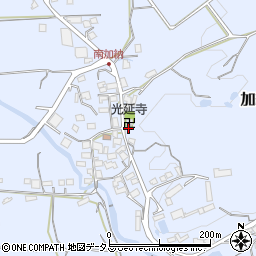 大阪府南河内郡河南町加納602周辺の地図