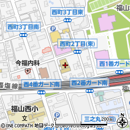広島ＹＭＣＡ学園福山ＹＭＣＡ周辺の地図