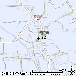 大阪府南河内郡河南町加納671周辺の地図