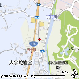 奈良県宇陀市大宇陀下竹17周辺の地図