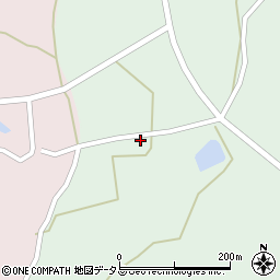 広島県三原市久井町山中野221周辺の地図