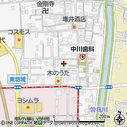 奈良県橿原市東坊城町460周辺の地図