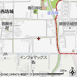 〒635-0058 奈良県大和高田市西坊城の地図
