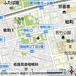 広島県福山市寺町8周辺の地図