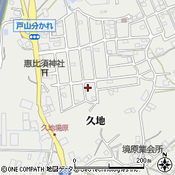 広島県広島市安佐北区安佐町久地206-92周辺の地図